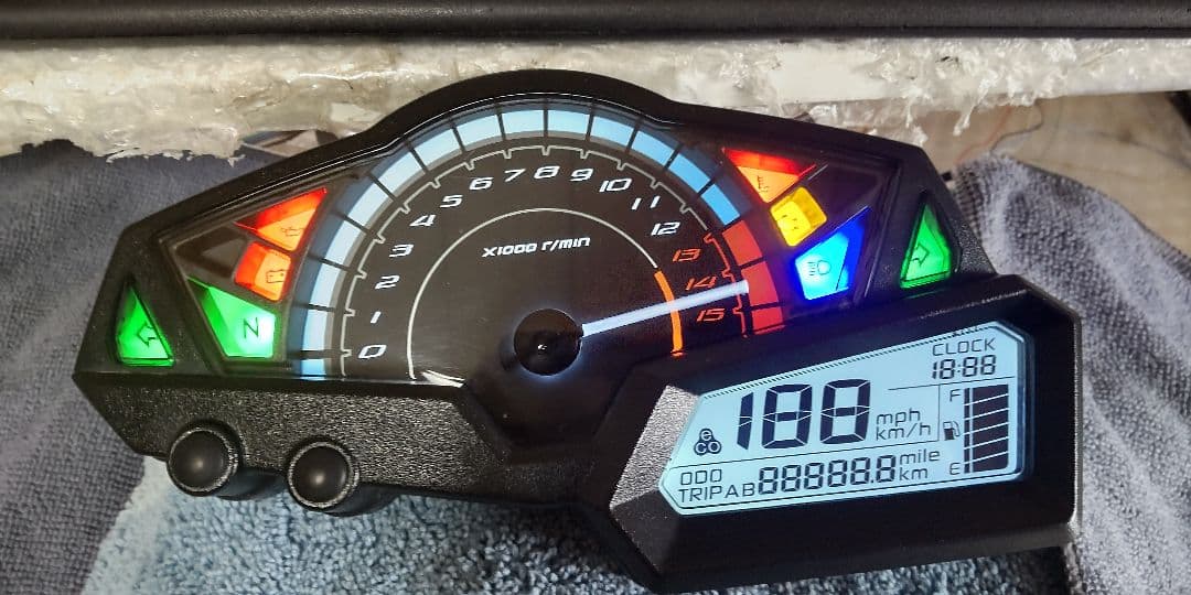 ニンジャ250 後期　スピードメーター　動作品美品　NINJA250