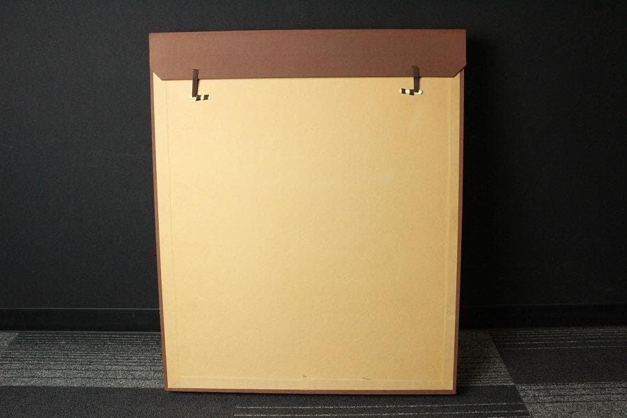 上村松篁 早春 リトグラフ 223/300 有名呉服屋蔵 美品(K-LC928)