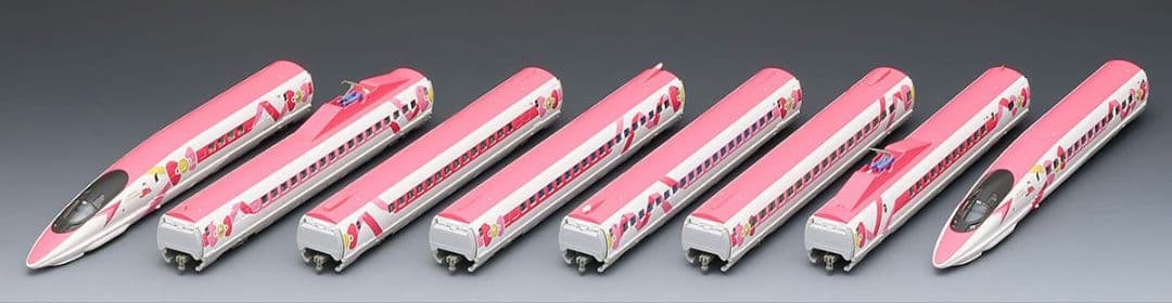 鉄道模型 JR500 7000系 ハローキティー新幹線 8両セット