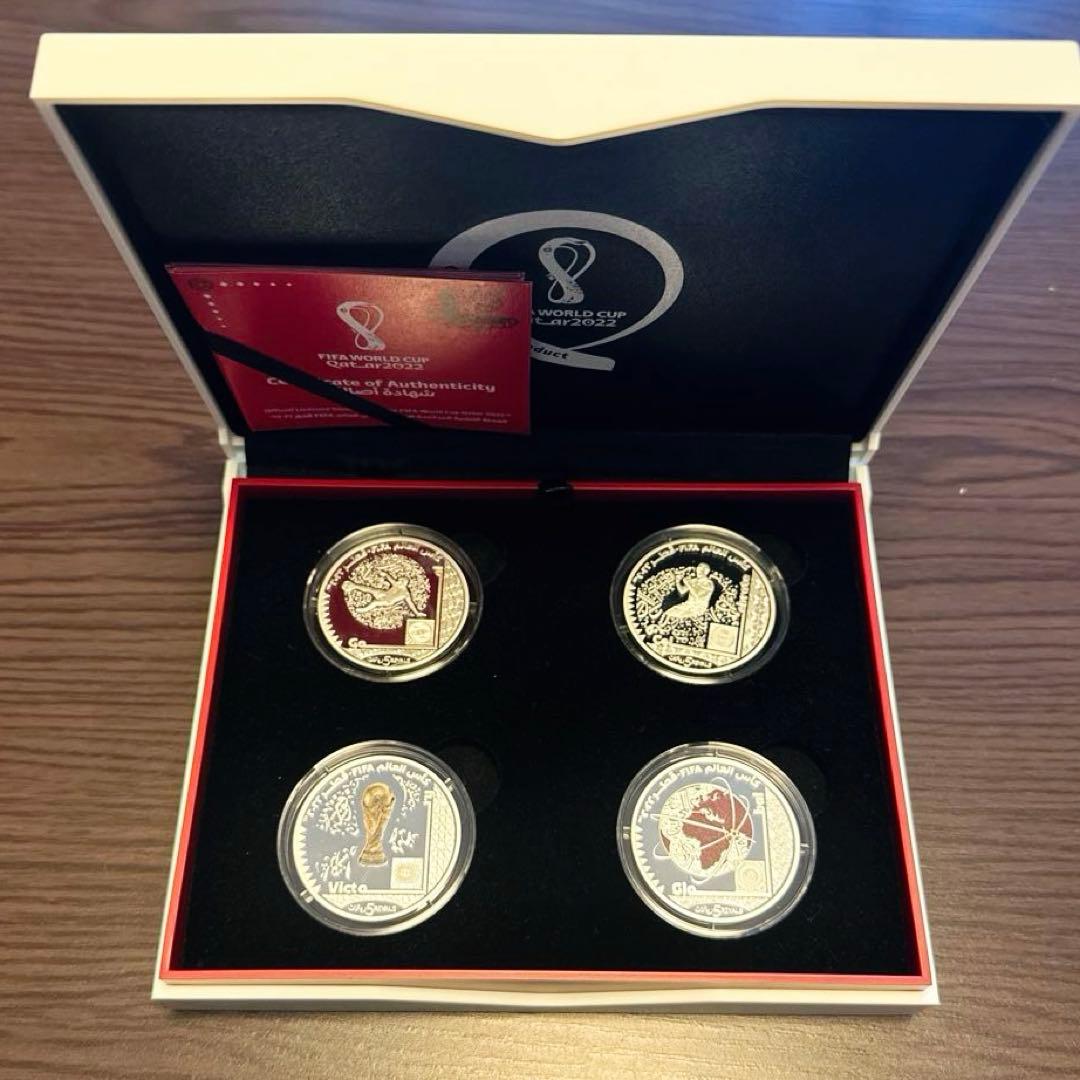 銀貨【純銀】FIFAワールドカップカタール2022記念