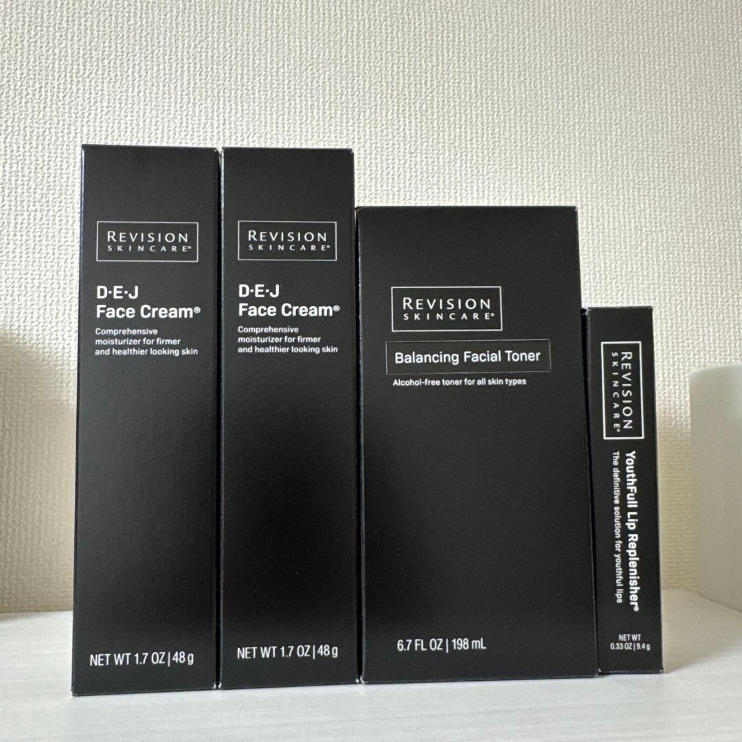 ユースフルリップ、バランシングフィシャルトナー、DEJフェスクリーム　リビジョン