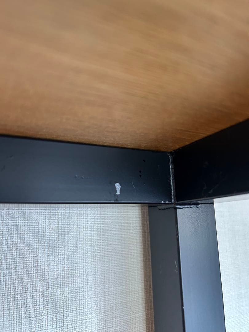 【BISLEY】ビスレー デスク用脚 (Lフット600) スチール ブラック