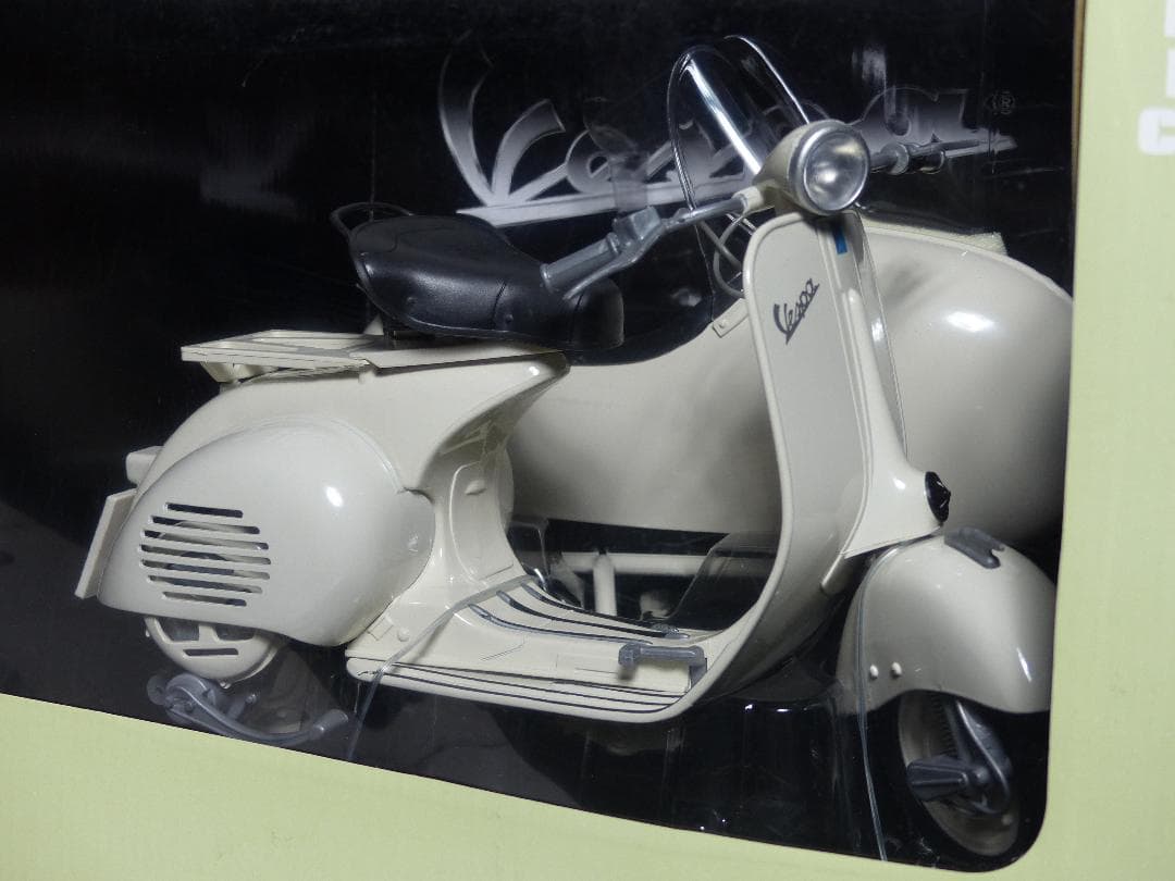 [41] 未使用 BIGサイズ 1/6 サイドカー ニューレイ ベスパ バイク