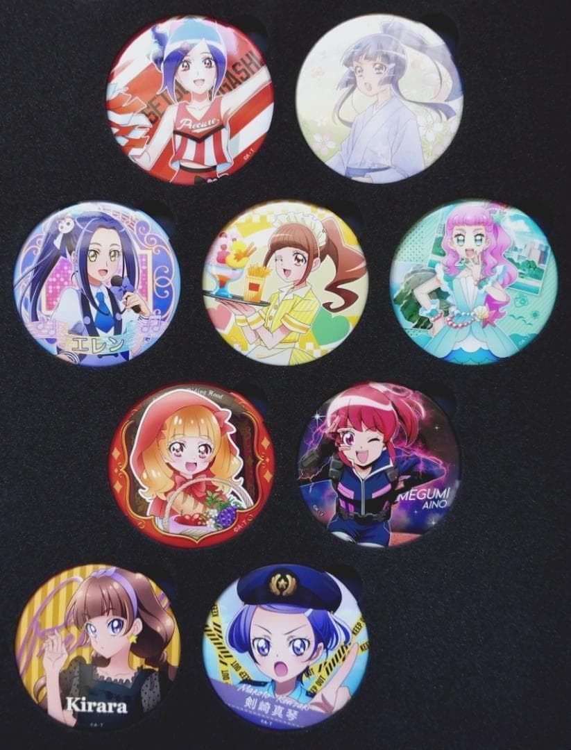 プリティストア限定 プロダクションプリキュア 缶バッジ 9種セット
