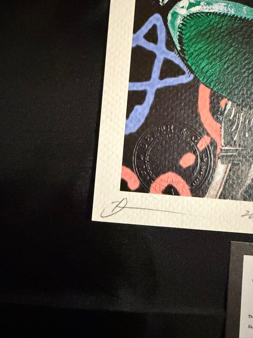 \"世界限定10枚\" DEATH NYC アート ポスター jo101