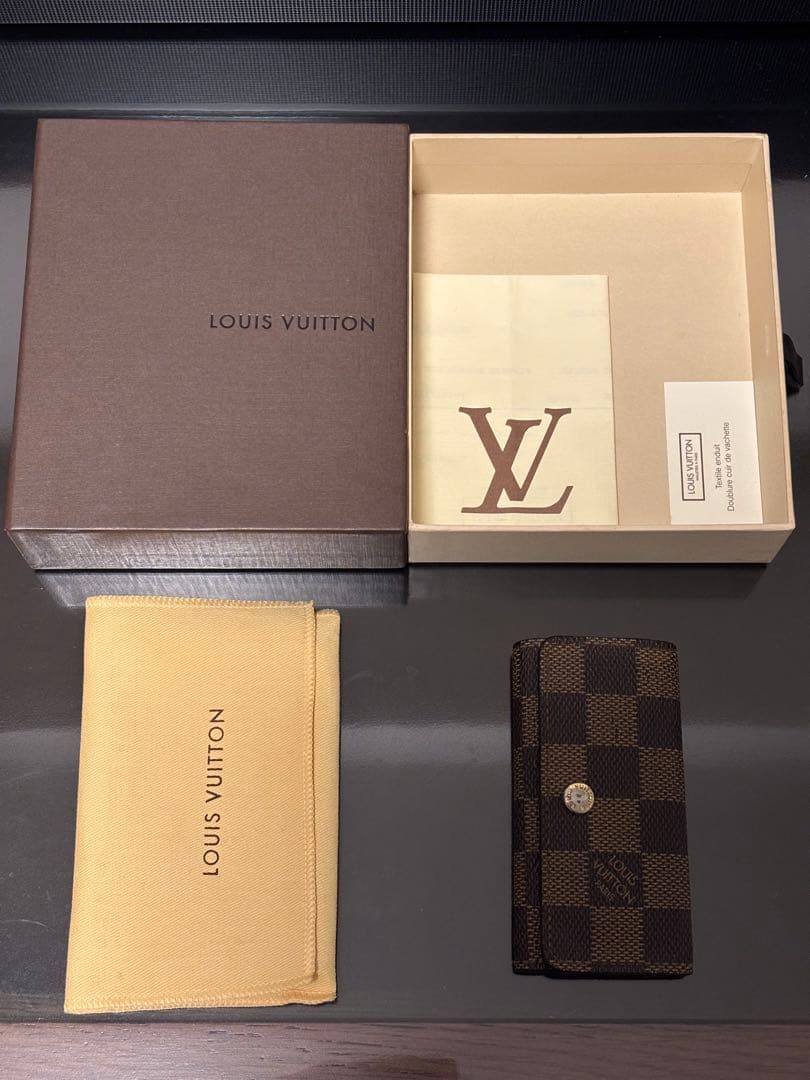 【大幅値下】ルイヴィトン　ダミエ　4連キーケース