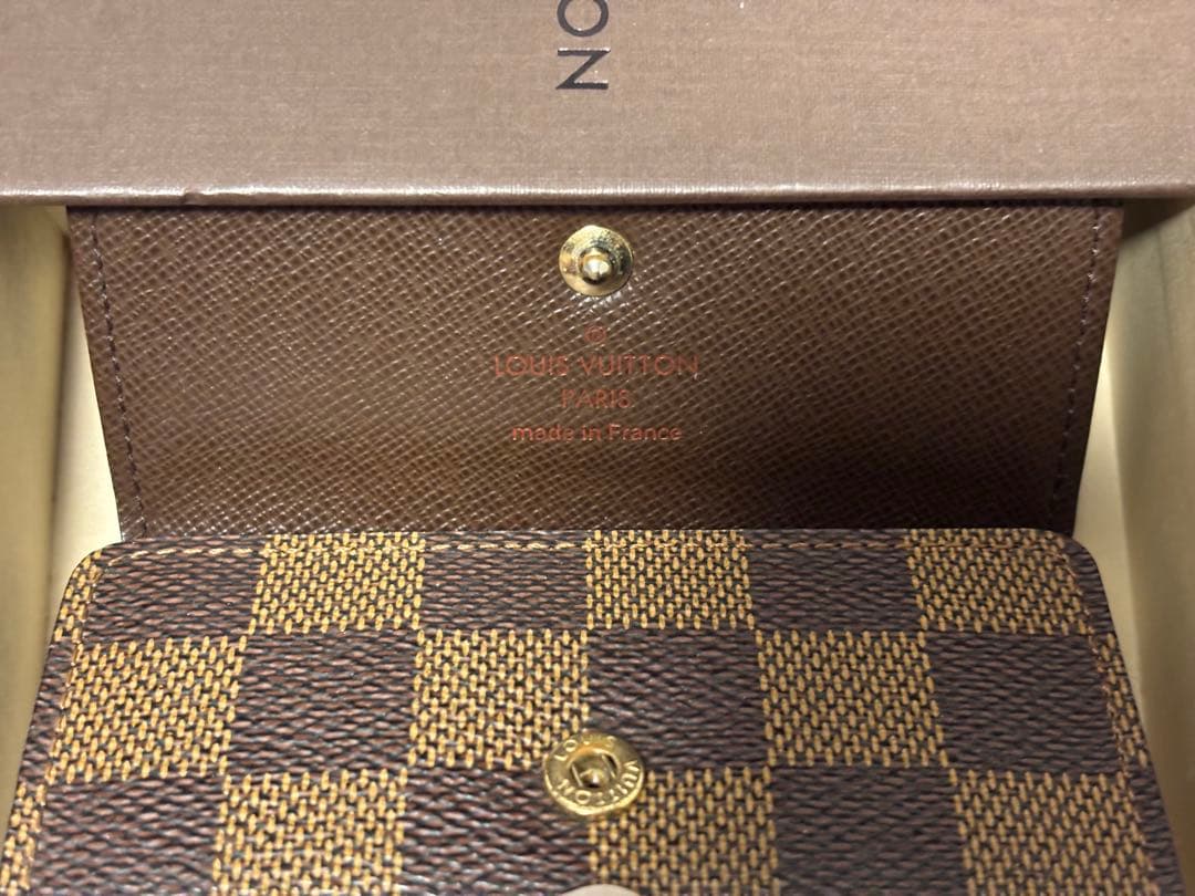 【大幅値下】ルイヴィトン　ダミエ　4連キーケース