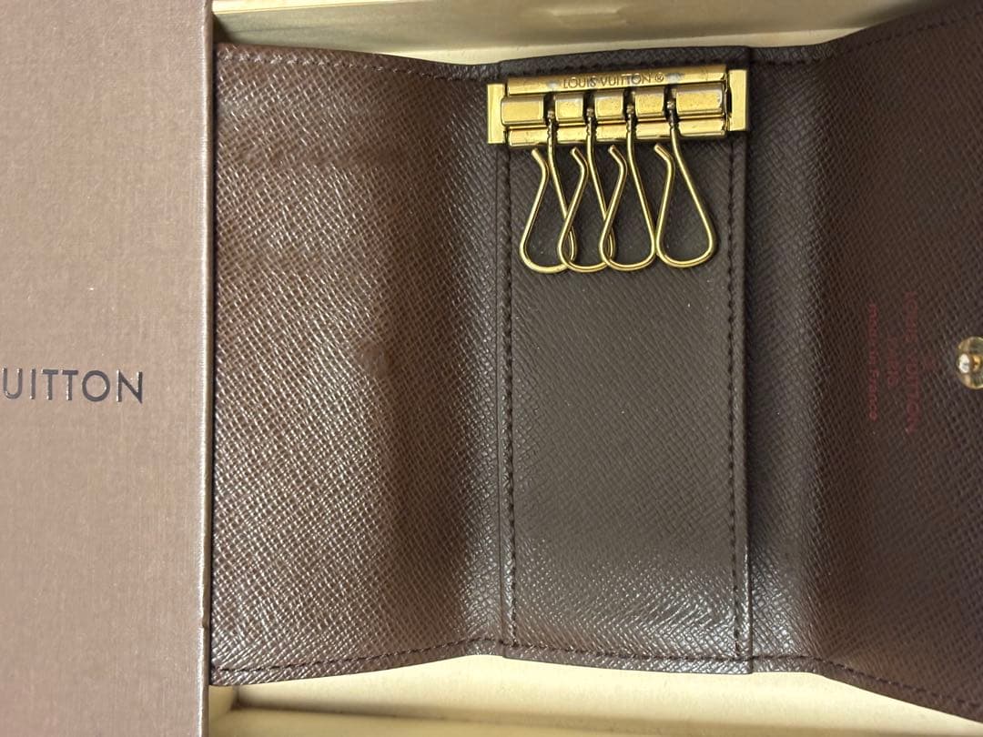 【大幅値下】ルイヴィトン　ダミエ　4連キーケース