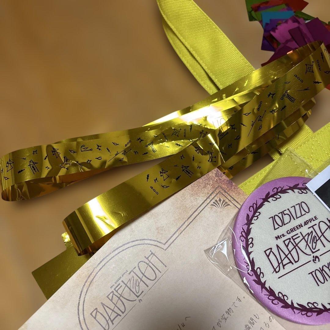 L*Y様 Mrs. GREEN APPLE バベルの塔最終日リンゴジャムシート特