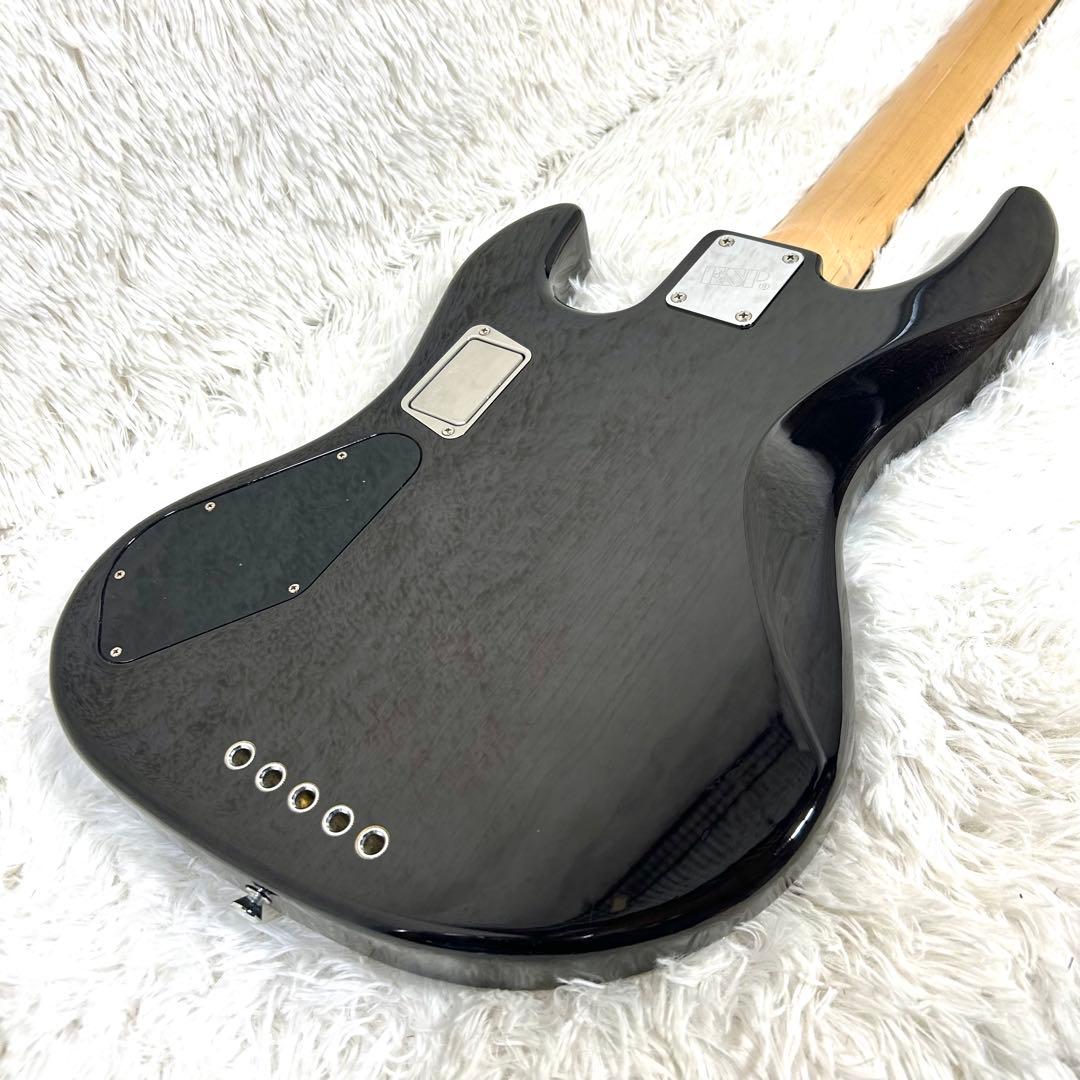 ESP E-Ⅱ J-5 QM 国産ハイエンド 5弦 キルトメイプル