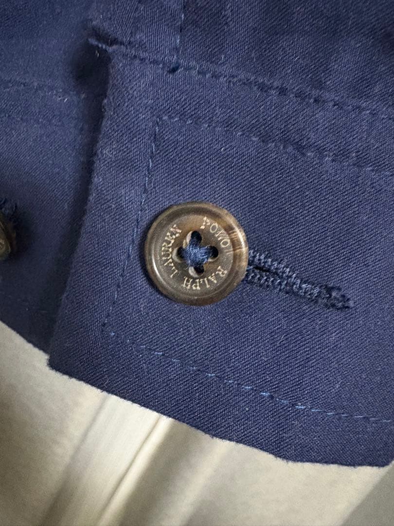 【美品】ポロバイラルフローレン　スウィングトップ　ネイビー　Mサイズ　短丈