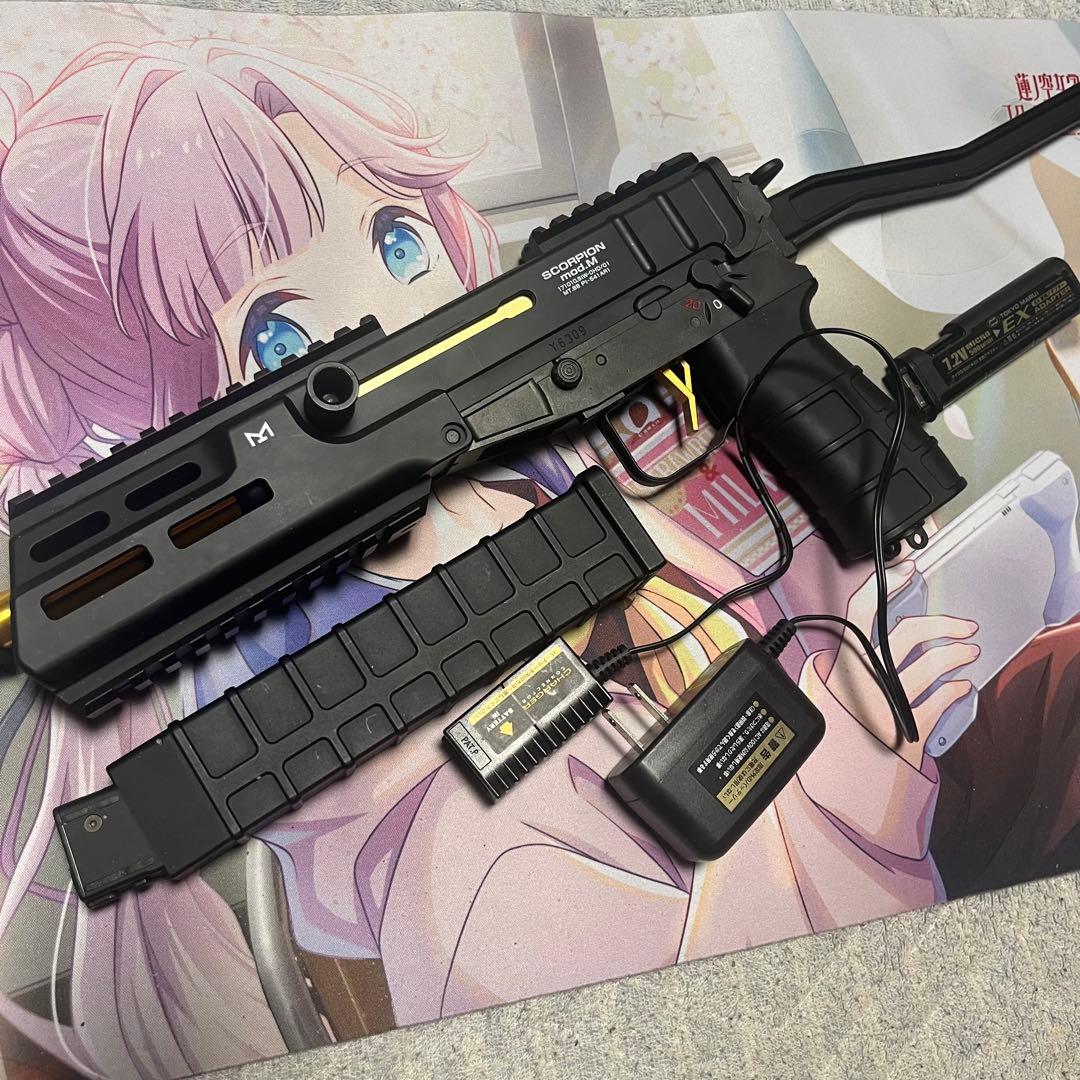 東京マルイ スコーピオンMOD M バッテリー・充電器付き　箱無し
