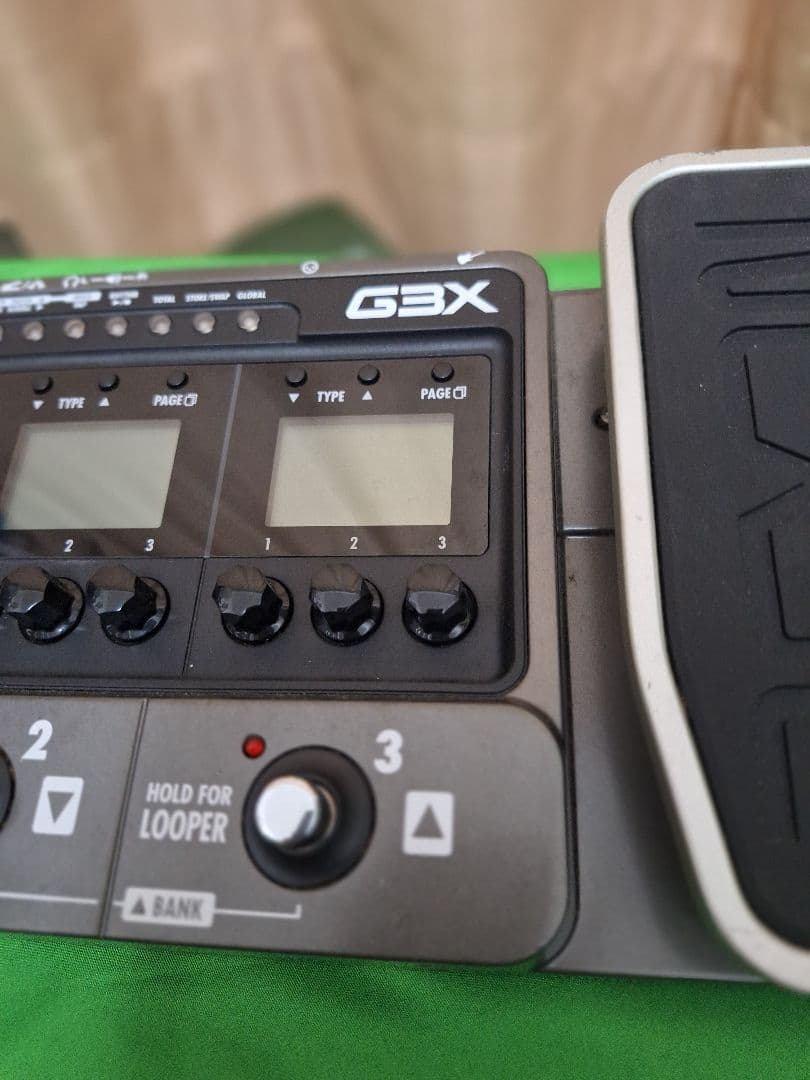 ZOOM G3X マルチエフェクター　純正アダプター・説明書付