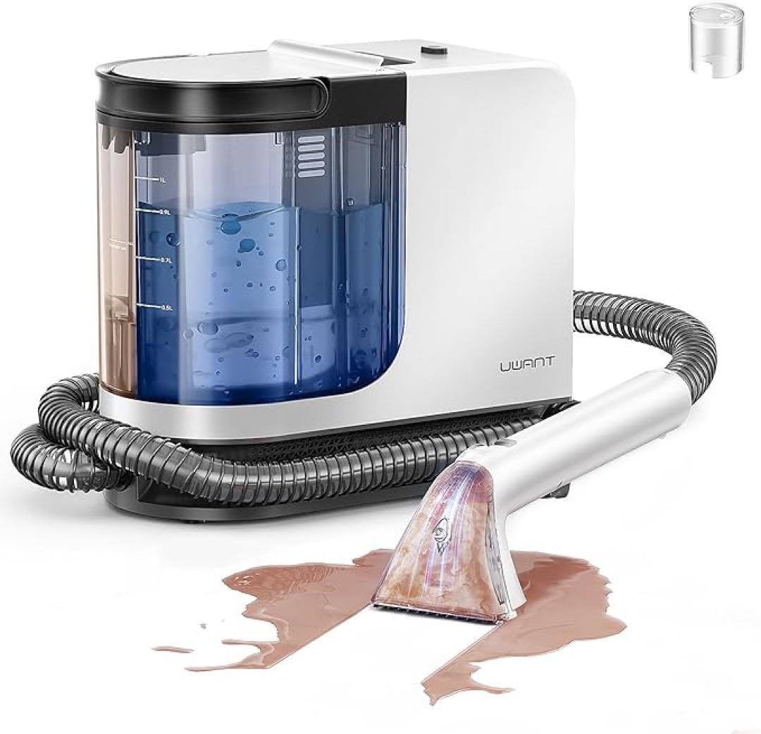 最終値下げ❗️スチームクリーナー　超強吸引力 カーペットクリーナ　大容量✨【新品】