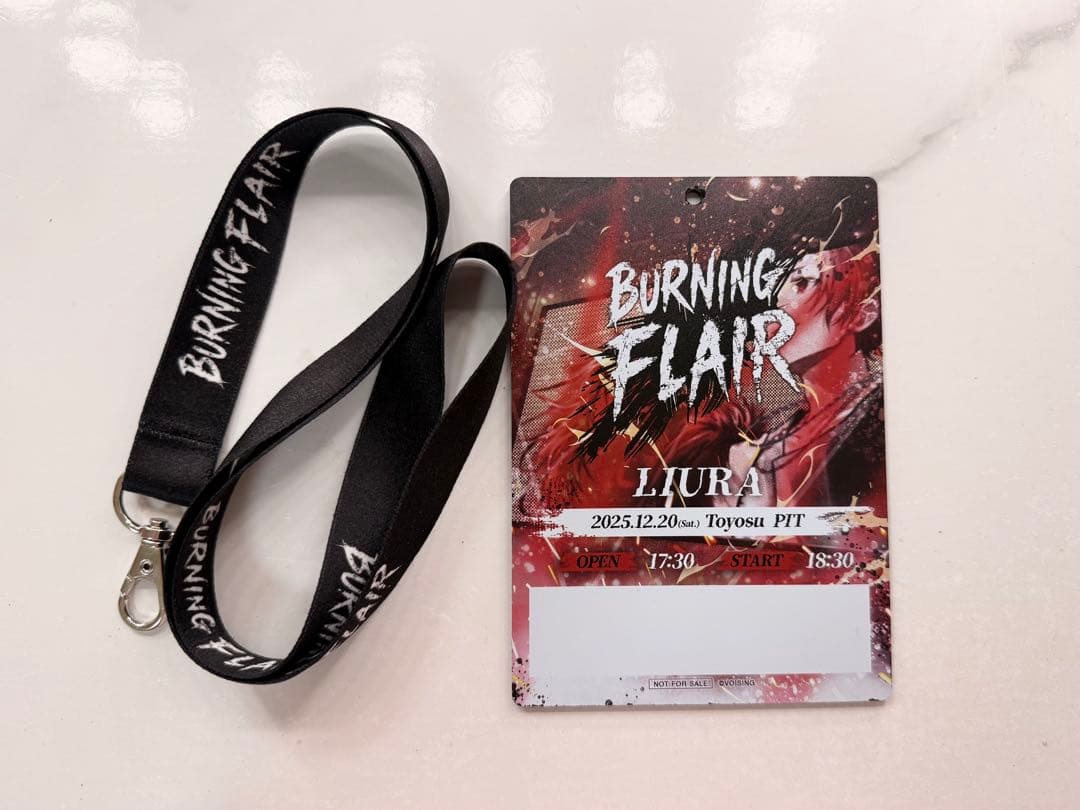 りうら ソロワン BURNING FLAIR VIP パス