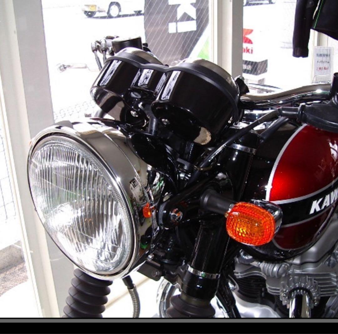 Kawasaki W800 メーターカバー　メッキ1点もの