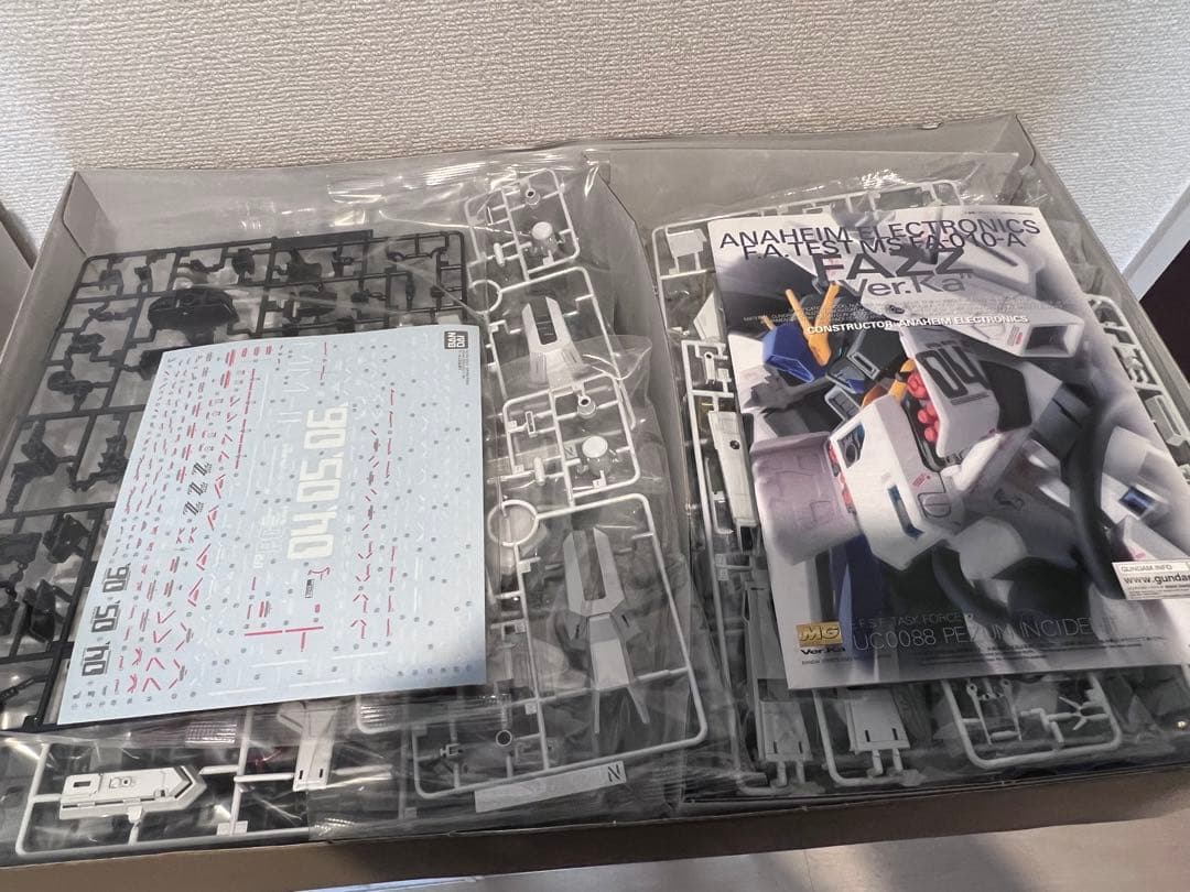 MG FAZZ ver.ka チタニウムフィニッシュ　おまけ付き