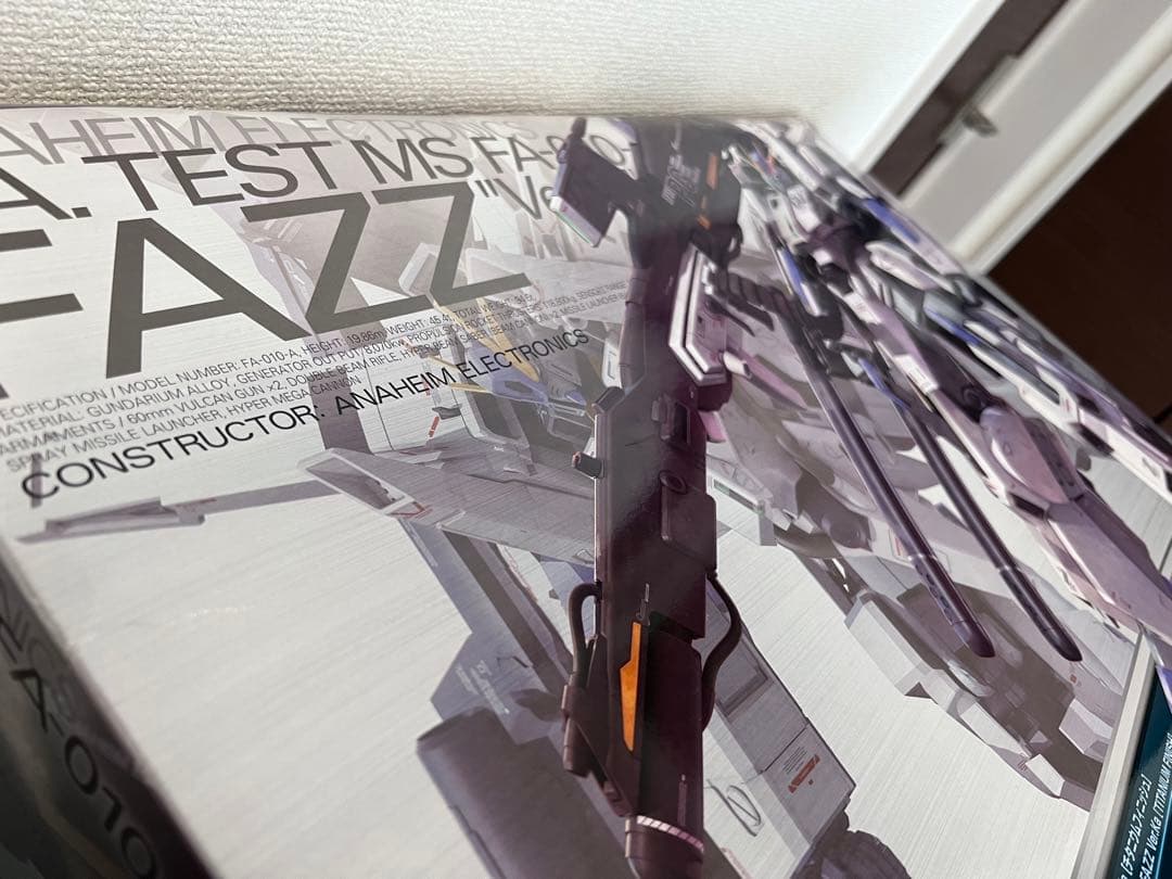 MG FAZZ ver.ka チタニウムフィニッシュ　おまけ付き