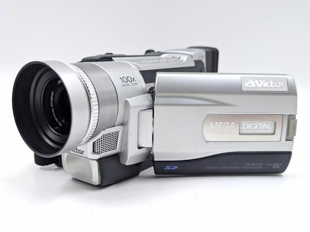 miniDVのダビングに！ Victor ビデオカメラ GR-DV500K