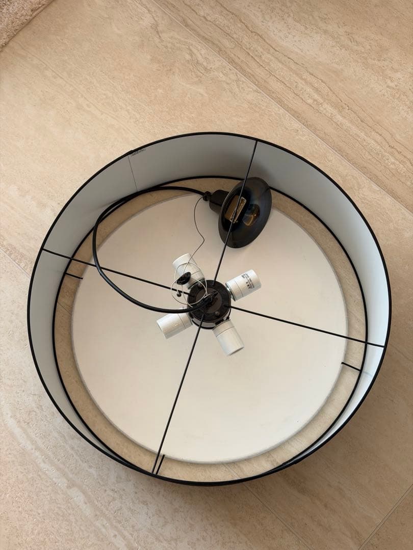 IDEE ORBコットンシェード天井照明 吊り下げ式LED対応