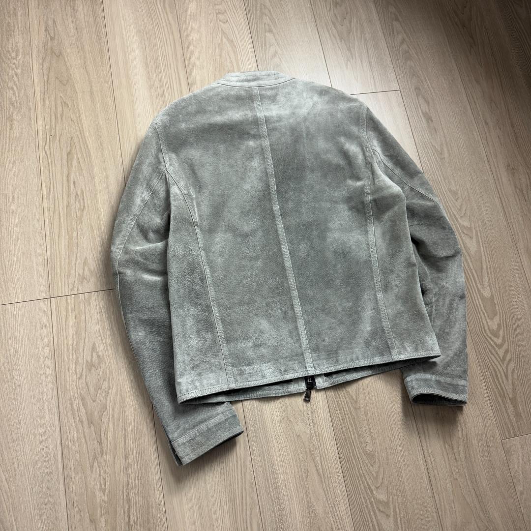 【超高級モデル☆JURIユリ】エンメティ ピッグスキンスウェードレザージャケット