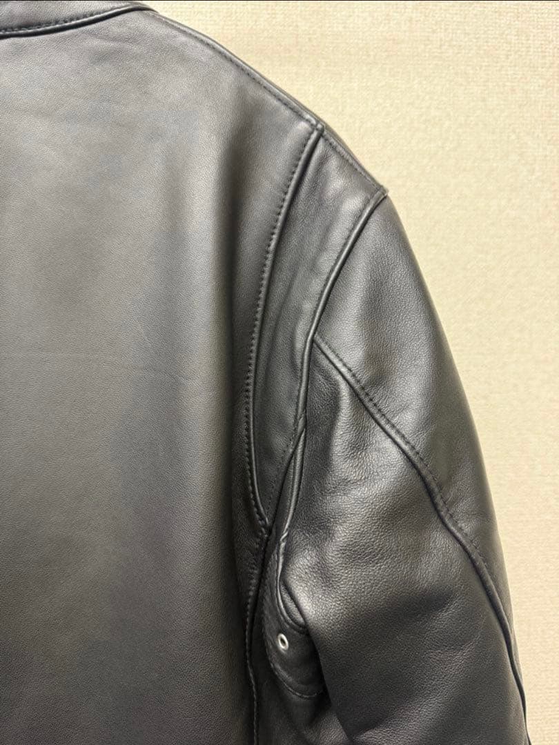 【WEB限定】シープ シングル ライダースジャケット Lサイズ