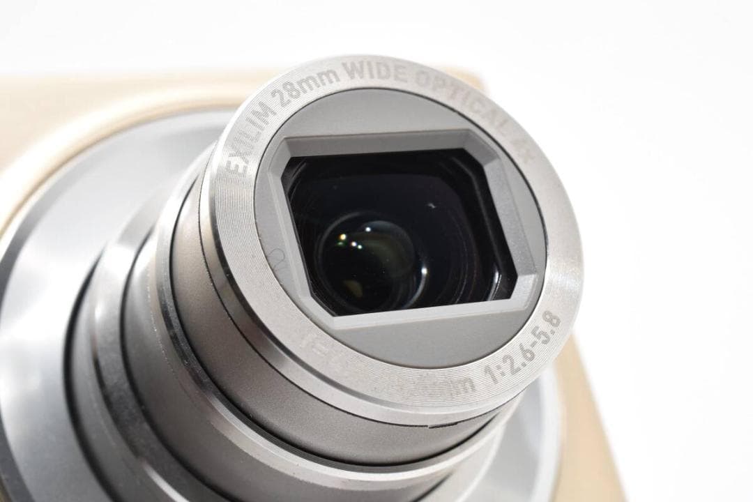 極美品 カシオ　CASIO EXILIM EX-Z400 ゴールド ＃A316