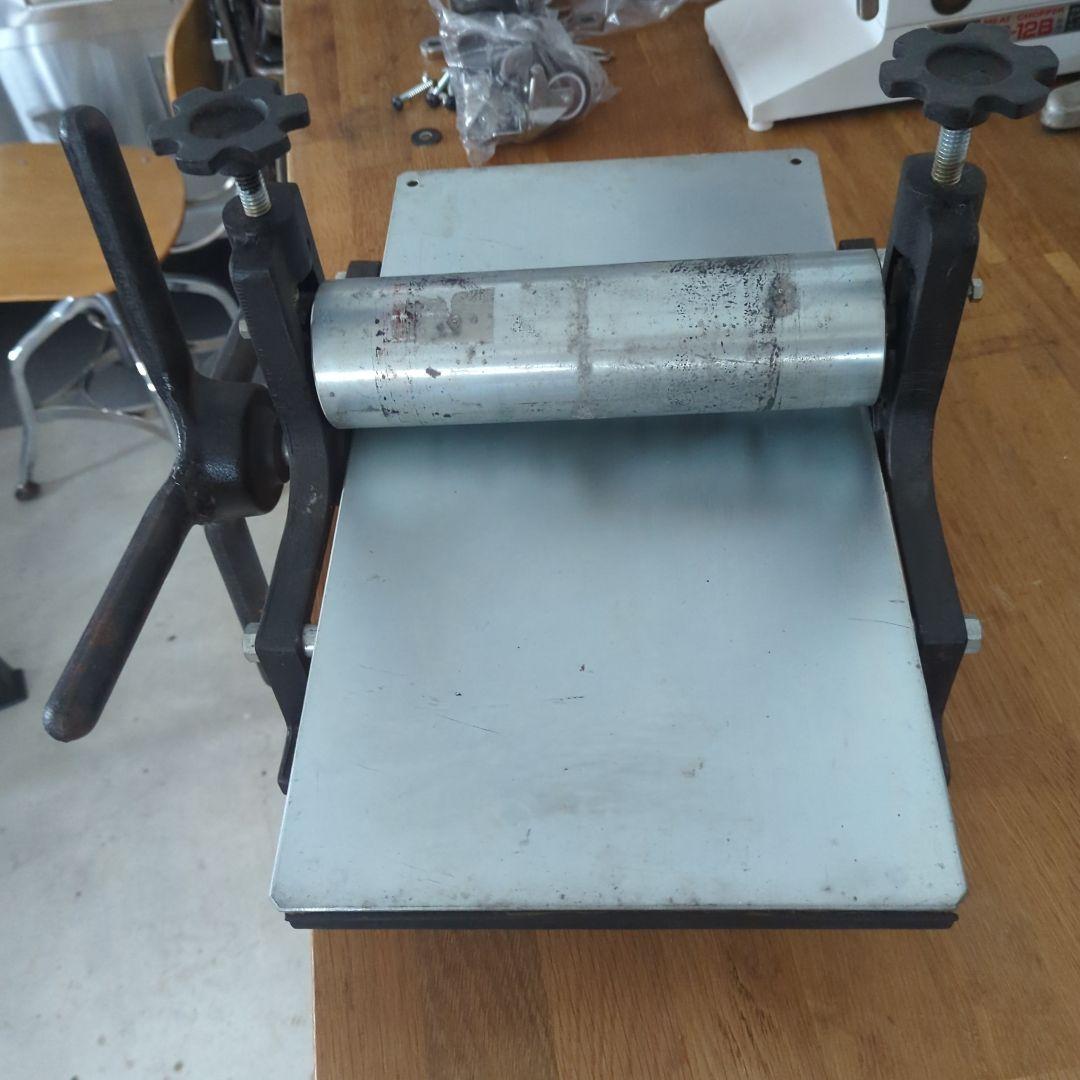 銅版画プレス機