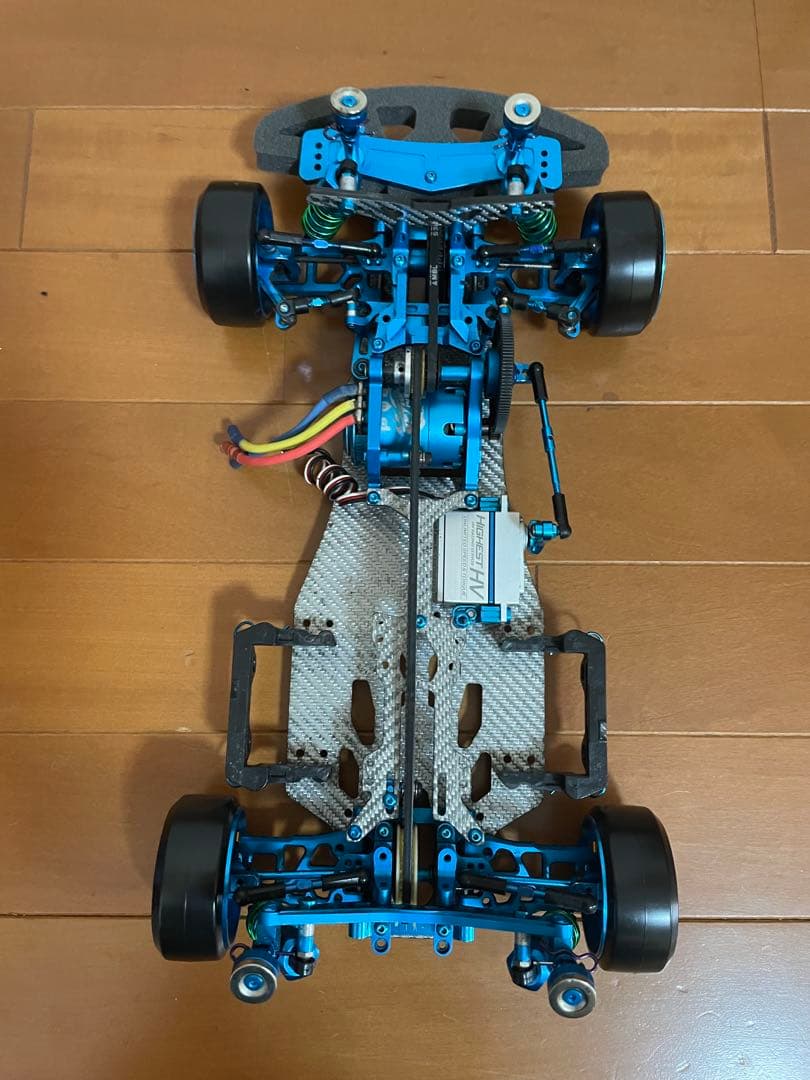 【希少/未走行】タミヤ TA-05 コンバージョン スクエア ホワイトカーボン