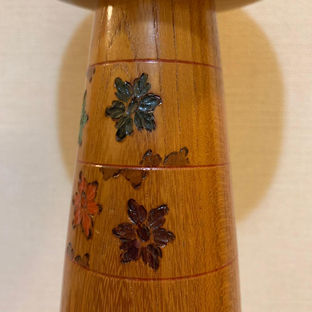 創作こけし　 辻田亮三作　【花のこみち】　高さ　約40㎝！