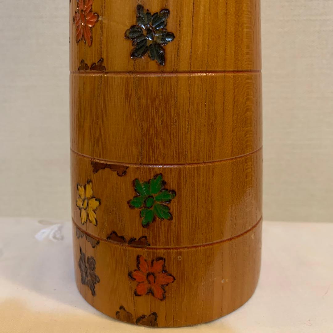 創作こけし　 辻田亮三作　【花のこみち】　高さ　約40㎝！