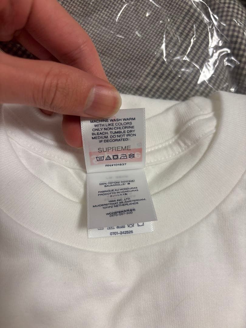 トップス Supreme playboi carti Tee White