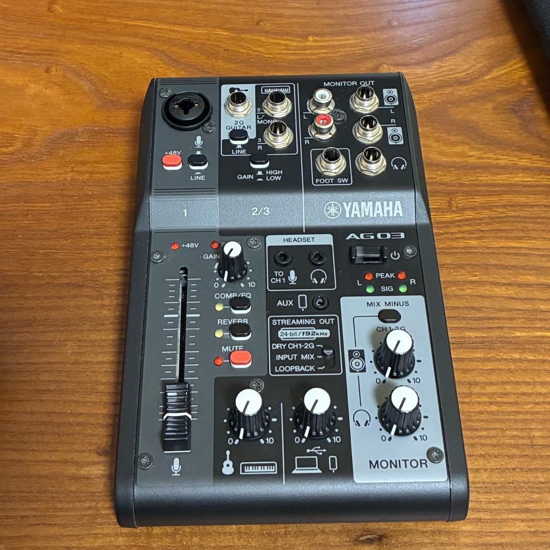 DTM・DAW yamaha ag03