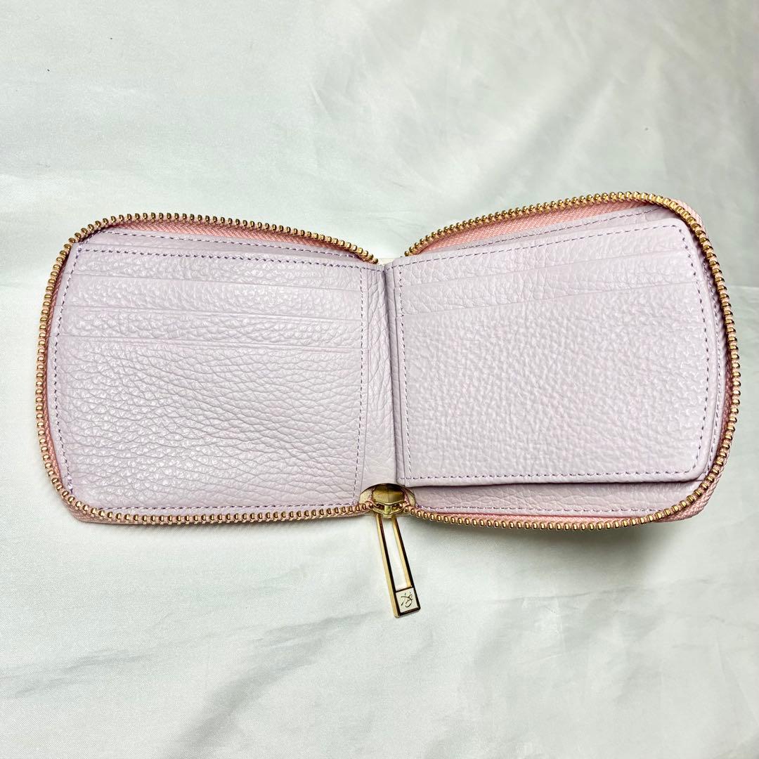【新品】　ハースケジュール　チュレット　二つ折り財布　ホワイトローズ　人気