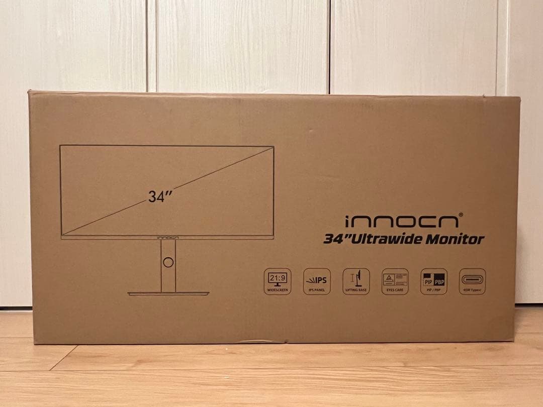 INNOCN 34C1Q 2K 34 インチ 75Hz ウルトラワイドモニター