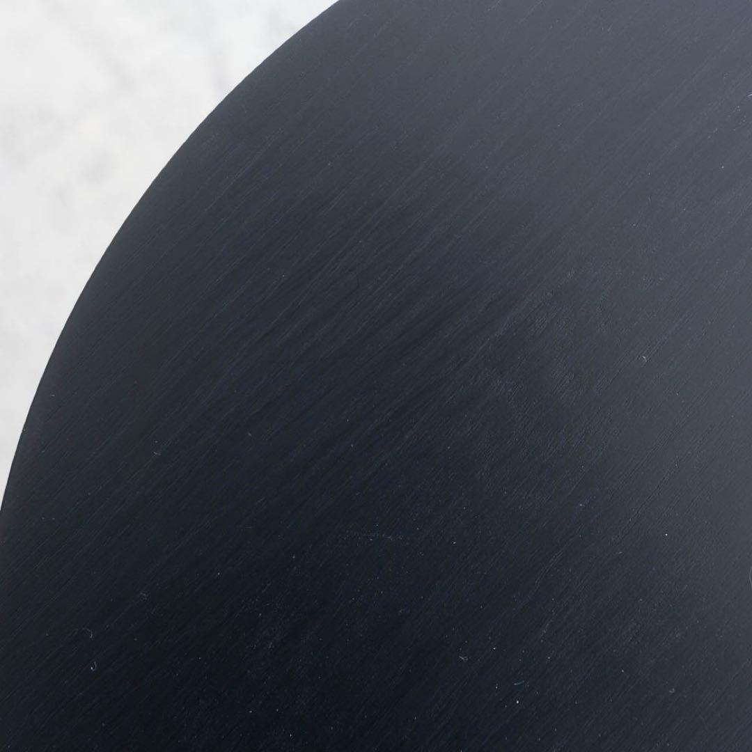 黒い円形サイドテーブル　sugi様