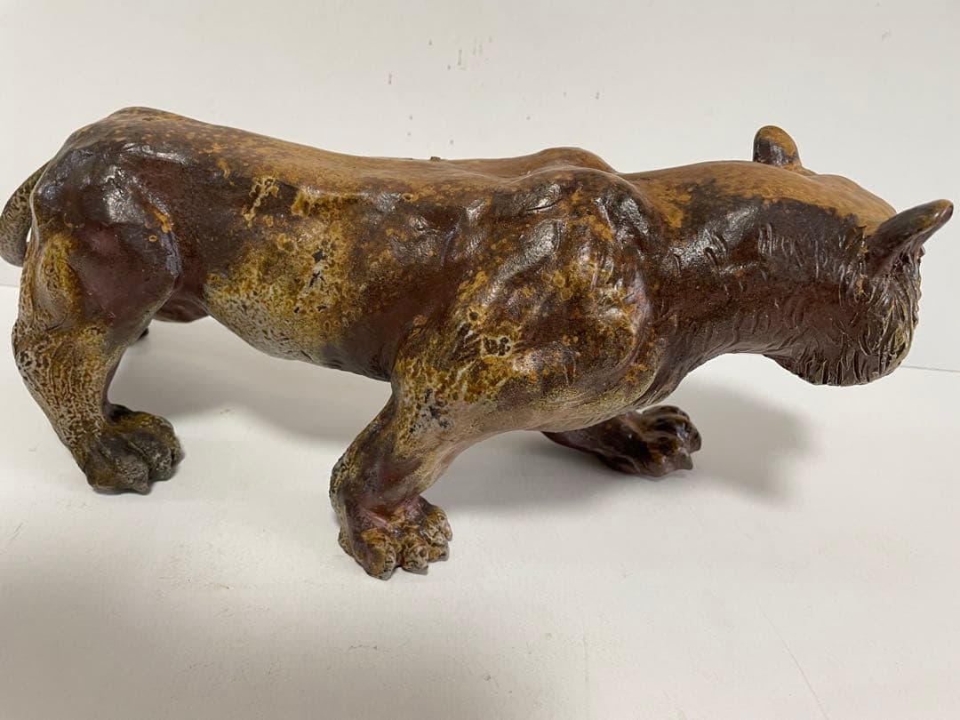 【柴岡一海】備前焼　虎　縁起物　干支　置物　飾り物