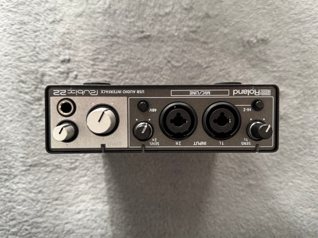 Roland Rubix22 USBオーディオインターフェース
