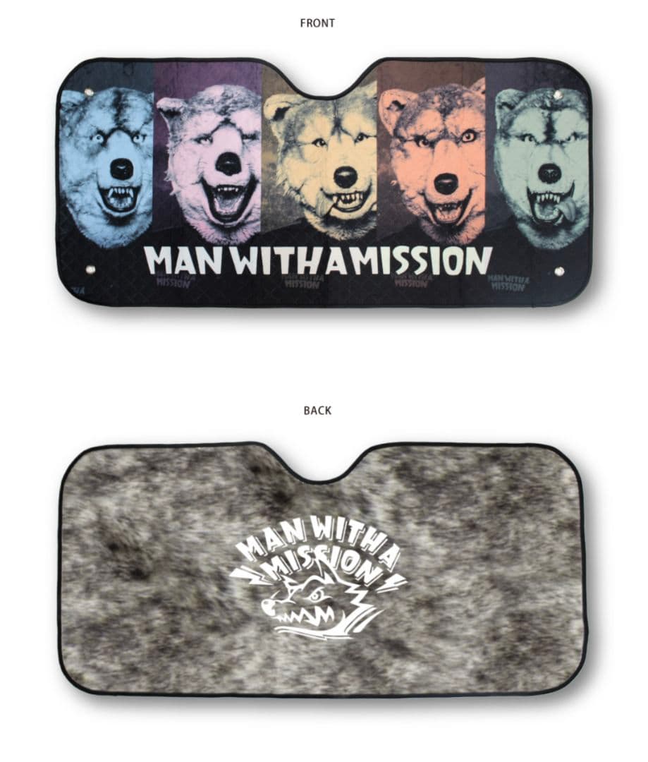 MAN WITH A MISSION　　　カー用品8点セット