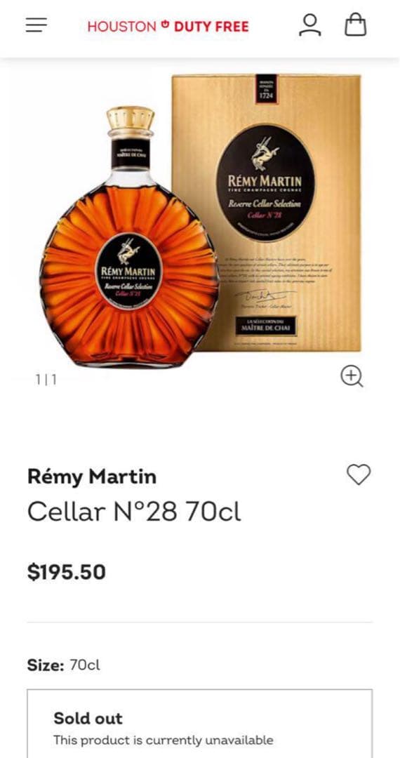 ⭐️必見⭐️免税店限定⭐️レミーマルタン⭐️セラー28⭐️未開封⭐️箱⭐️美品⭐️高級洋酒⭐️レア