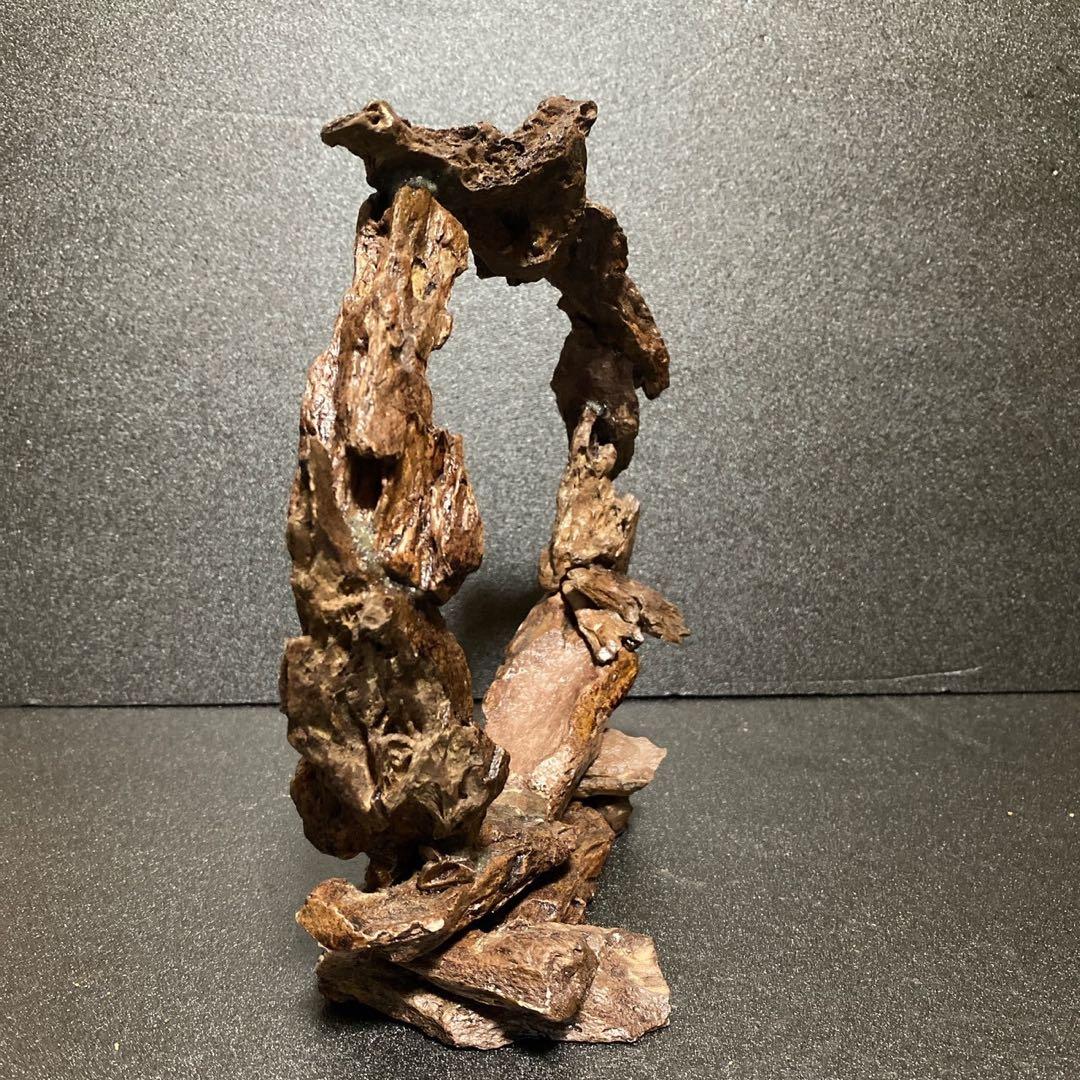 ◎気孔石 アート 一点もの インテリア 天然