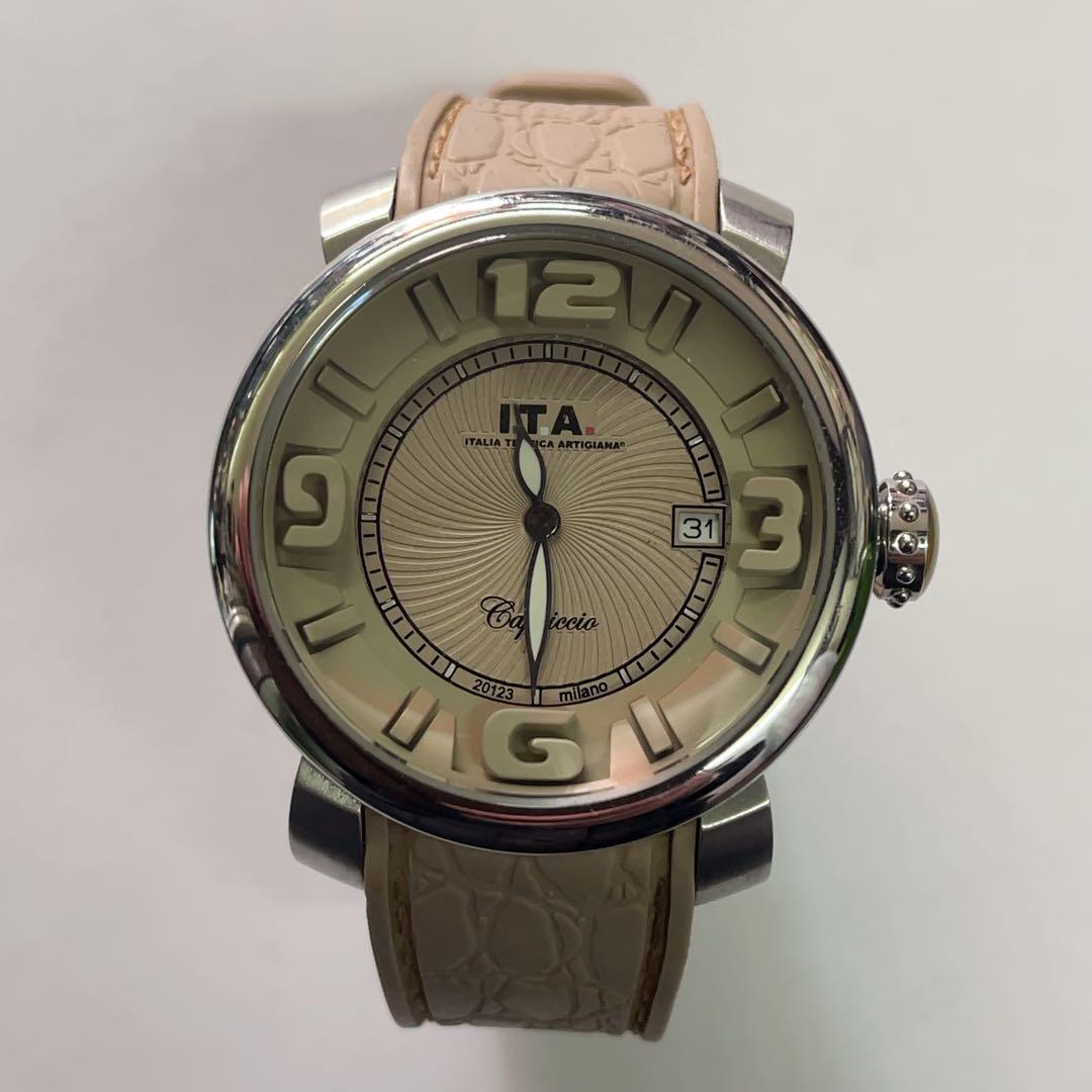 美品 I.T.A. アイティーエー 03.02.03 カプリッチョ メンズ腕時計