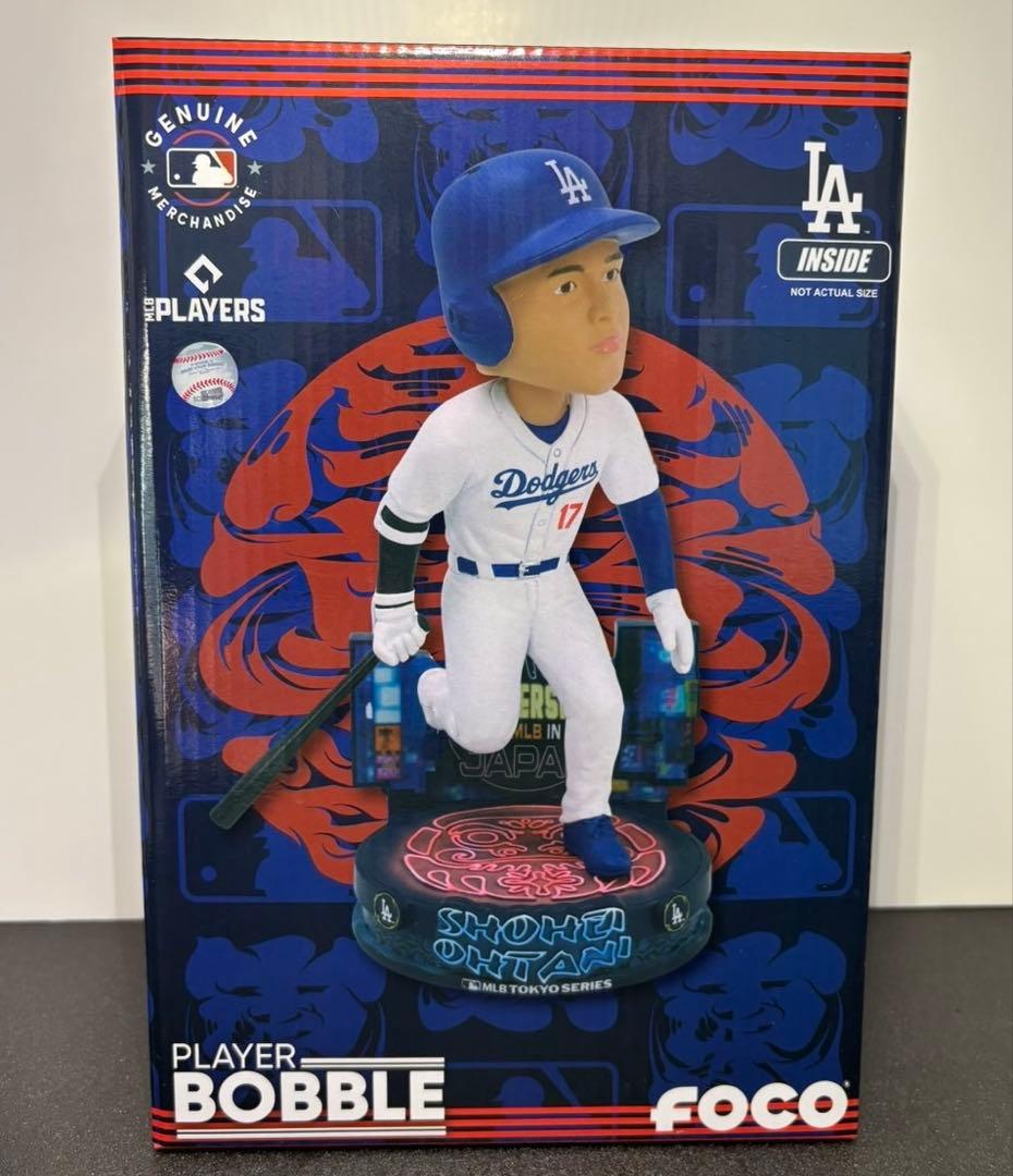 【大谷翔平&イチロー】新人王受賞記念 、大谷翔平東京シリーズボブルヘッド計3個