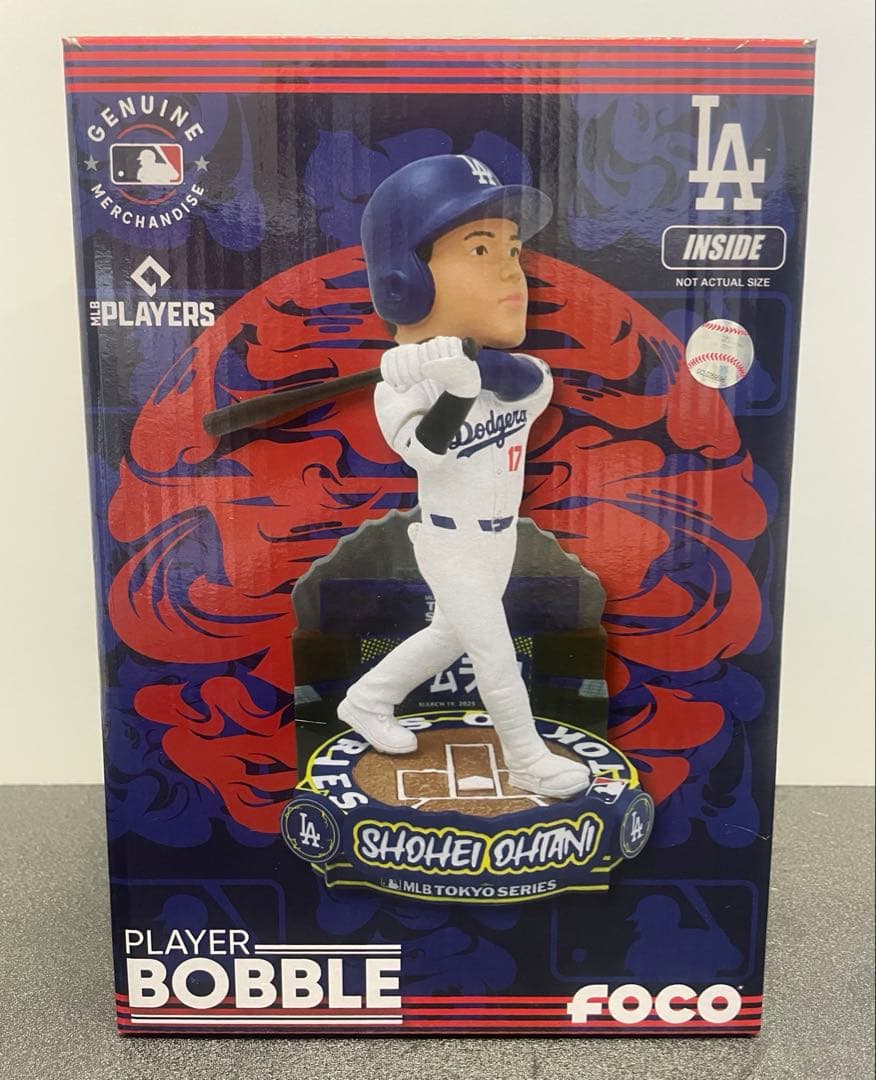 【大谷翔平&イチロー】新人王受賞記念 、大谷翔平東京シリーズボブルヘッド計3個
