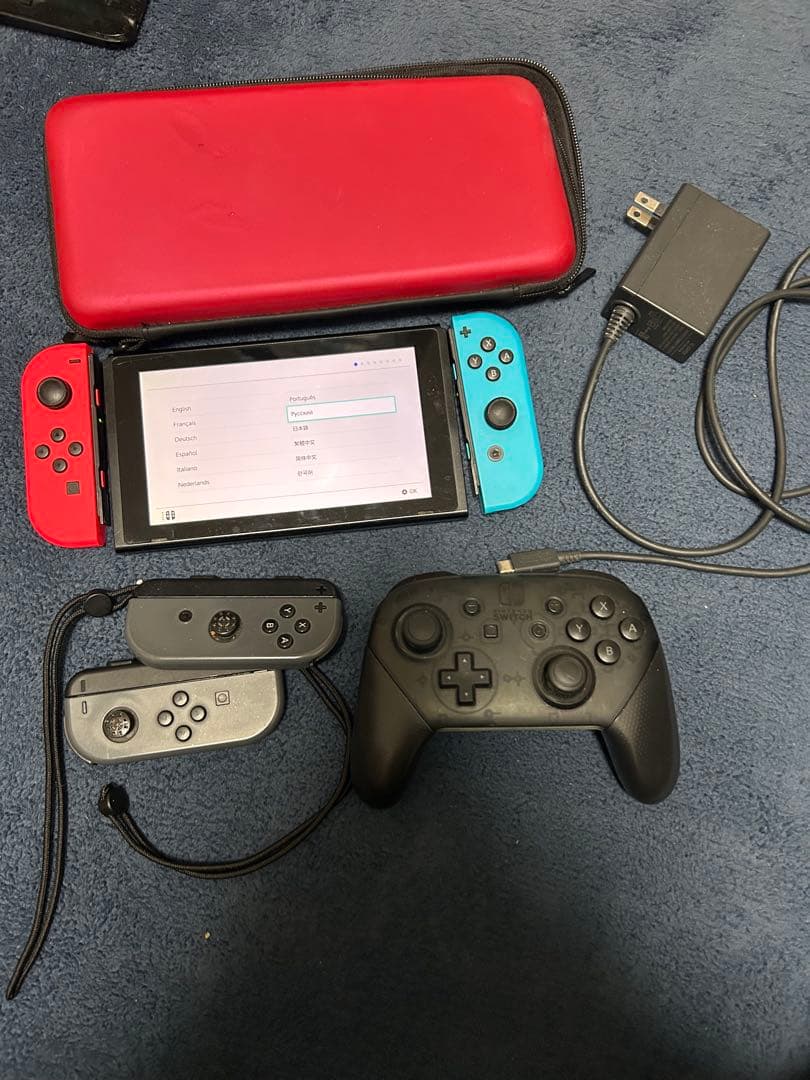 Nintendo Switch 本体とプロコントローラーセット 動作確認済み