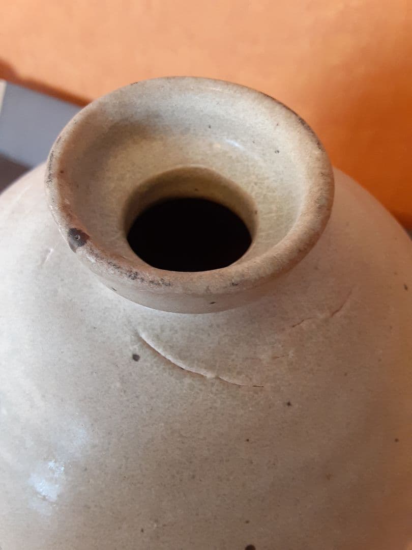 古い高麗鉄絵梅瓶　高麗　李朝　壷　花入れ　花瓶