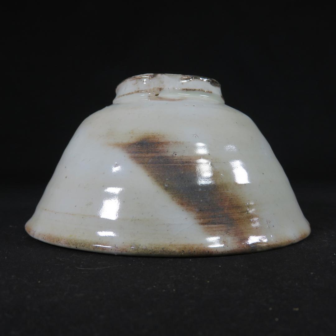 茶碗 粉引 山上憲一 木箱 共箱 抹茶碗 茶器 茶道具 茶の湯