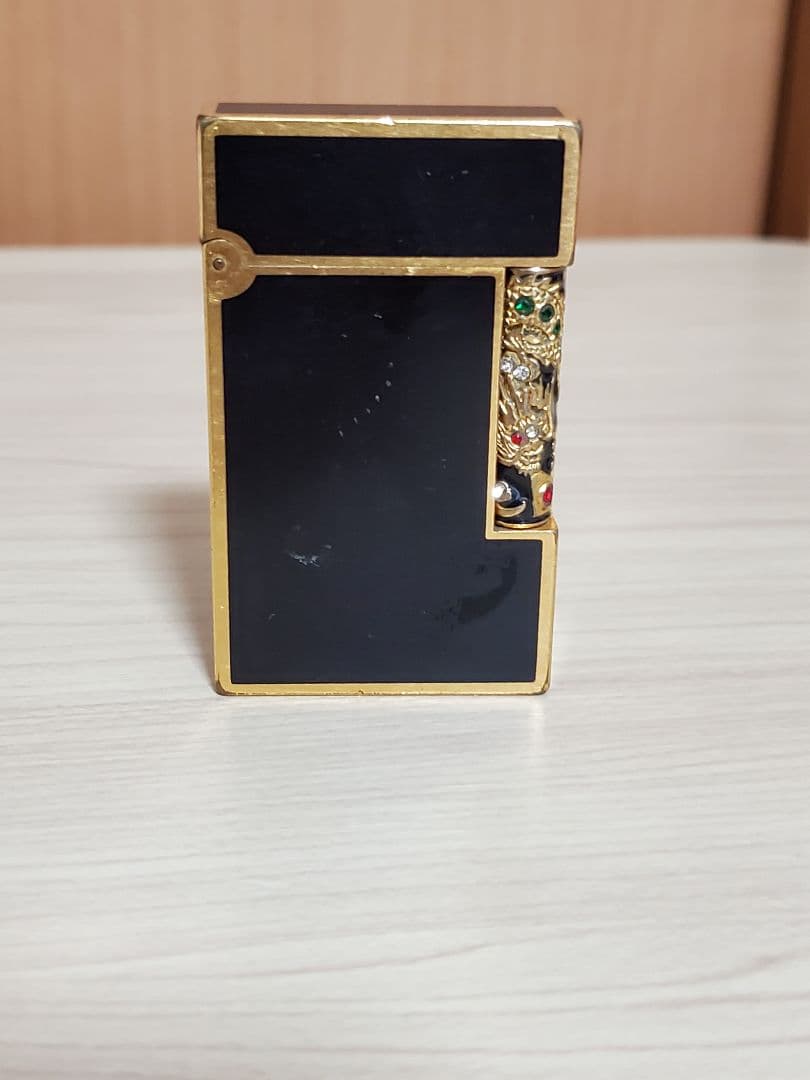 S.T.Dupont エス・ティー・デュポン ガスライター ゴールド×黒