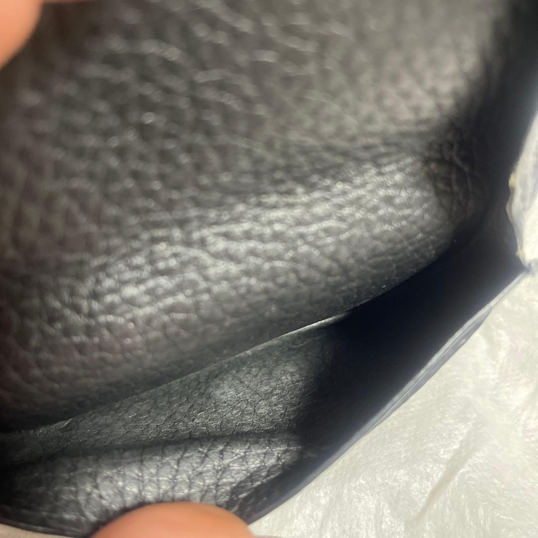 エルメス ブラックレザー ケース