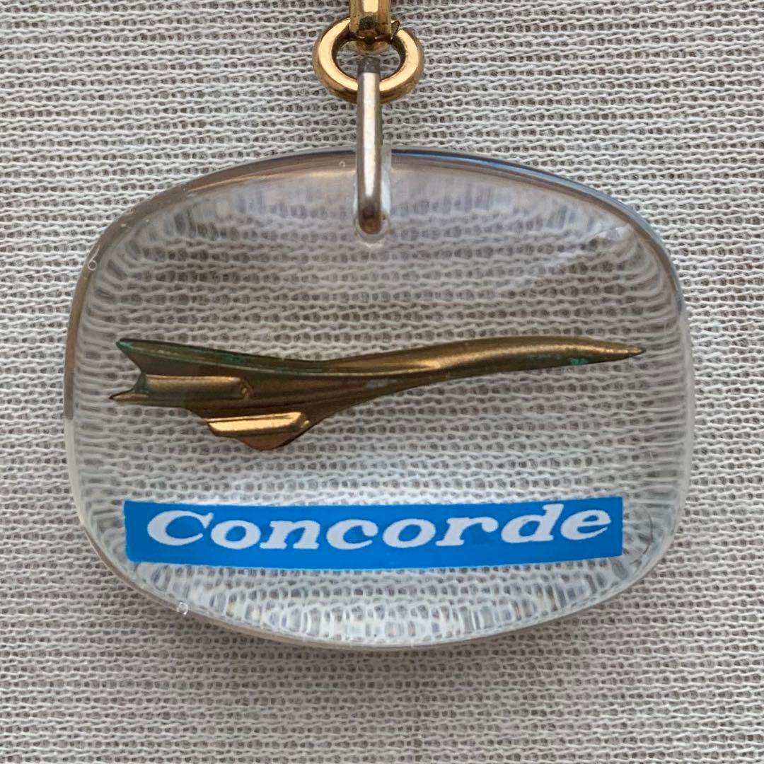 ブルボンキーホルダー 【Concorde】コンコルド 飛行機 エールフランス